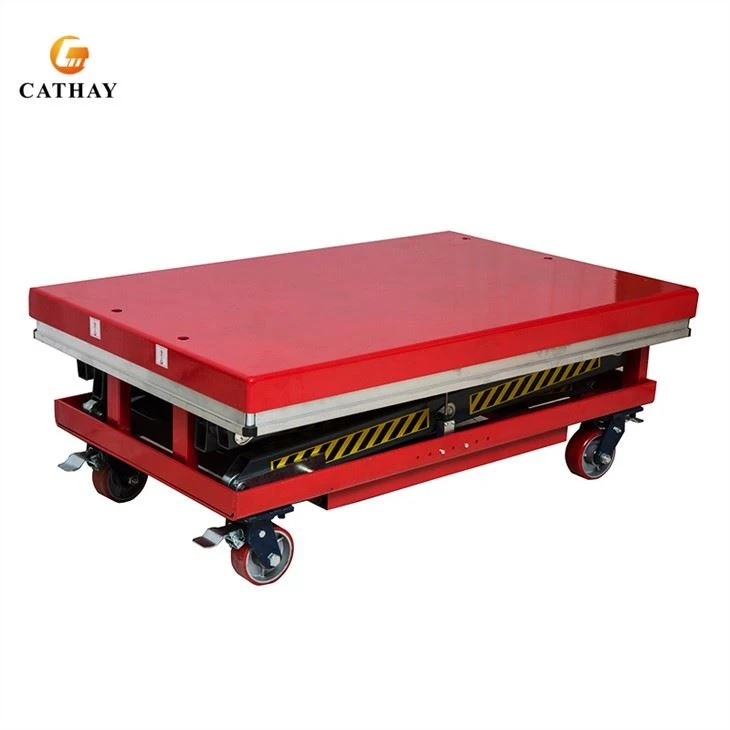 mobile hydraulic scissor lifting platform