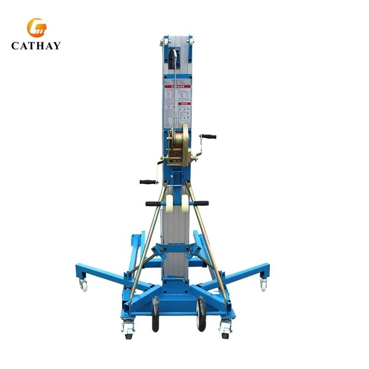 Aluminum Hand Operated Lift