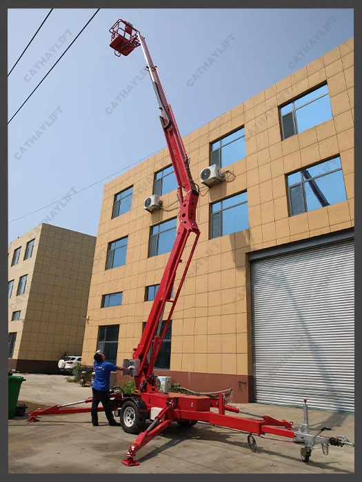 trailer boom lift